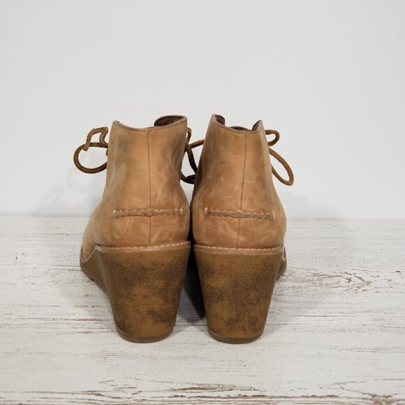 Sperry  Leather Wedge Booties  Women's Size 10 - Picture 6 of 6
